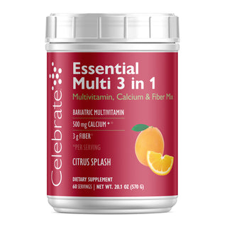 Essential Multi 3 v 1 multivitamín s vápnikom, nápojová zmes