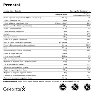 Bariatric Vitamina prenatală cu fier, capsule