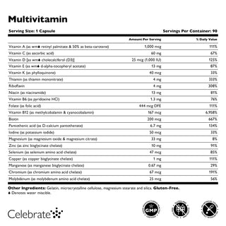 Multivitamine bariatrice fără fier, capsule