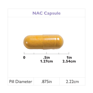 NAC (N-Acetyl Cysteine), 600mg, Kapseln