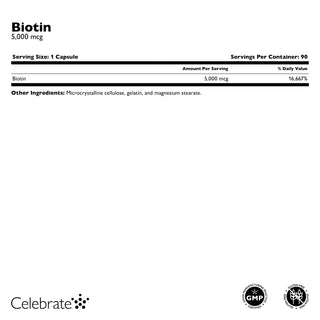 Biotín 5 000 mcg 