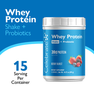 Celebrate® ReBuild Protein + Probiotikum, por