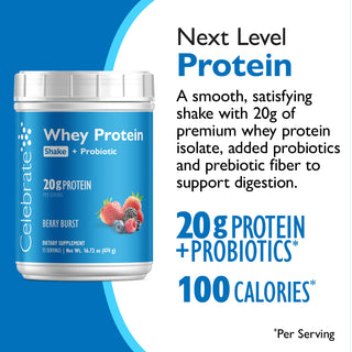 Celebrate® ReBuild Protein + Probiotikum, por