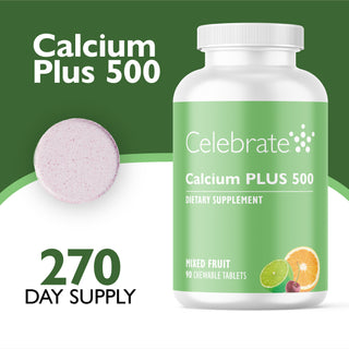 Calcium PLUS 500, rágható