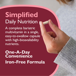 CelebrateONE Napi egyszeri Bariátriai Multivitamin vas nélkül, kapszula