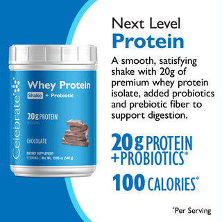 Celebrate® ReBuild Protein + Probiotikum, por