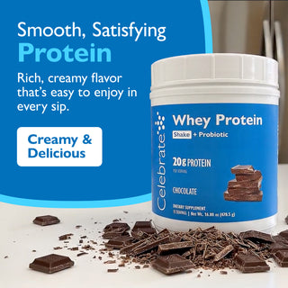 Celebrate® ReBuild Protein + Probiotikum, por
