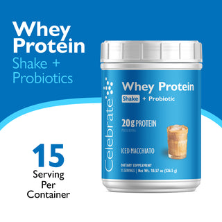 Celebrate® ReBuild Protein + Probiotikum, por