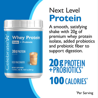 Celebrate® ReBuild Protein + Probiotikum, por