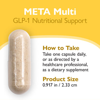 META Multi GLP-1 Táplálkozási Támogatás 