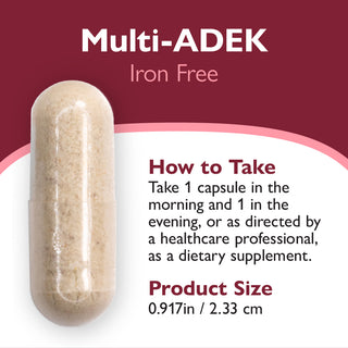 Multi-ADEK Vitamin vas nélkül, kapszula