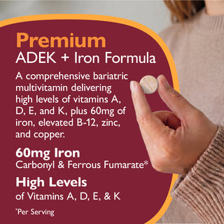 Multi-ADEK vitamin 60 mg vassal, rágható, Grape