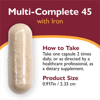Multi-Complete 45 Bariatrikus multivitamin vasal, kapszula