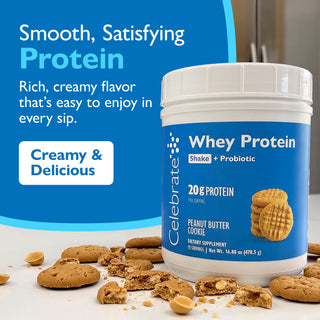 Celebrate® ReBuild Protein + Probiotikum, por