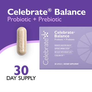 Celebrate® BALANCE Probiotikum + Prebiotikum, kapszula