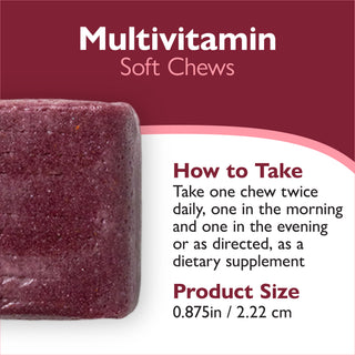 Bariátriai multivitamin vas nélkül, lágy rágókák