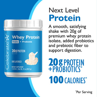 Celebrate® ReBuild Protein + Probiotikum, por