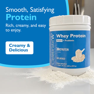 Celebrate® ReBuild Protein + Probiotikum, por