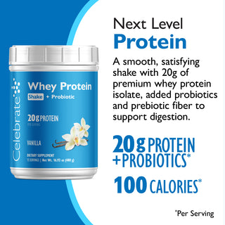 Celebrate® ReBuild Protein + Probiotikum, por