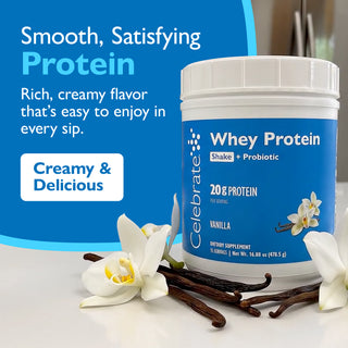 Celebrate® ReBuild Protein + Probiotikum, por