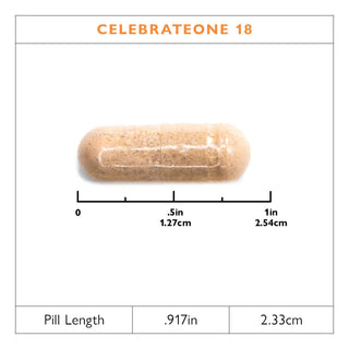 CelebrateONE 18 O dată pe zi Bariatric Multivitamine cu fier, capsule