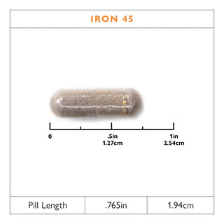 Capsule cu Fier 45 mg + Vitamina C 