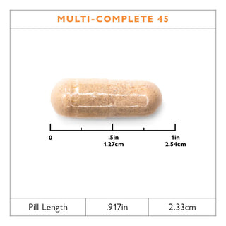 Multi-Complete 45 Bariatric Multivitamine cu fier, capsule